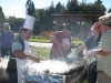 The cooks hard at work.